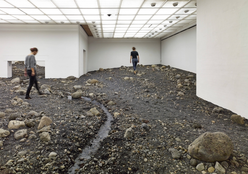 See An Entire Muddy River Bed Transplanted Inside An Art Museum
