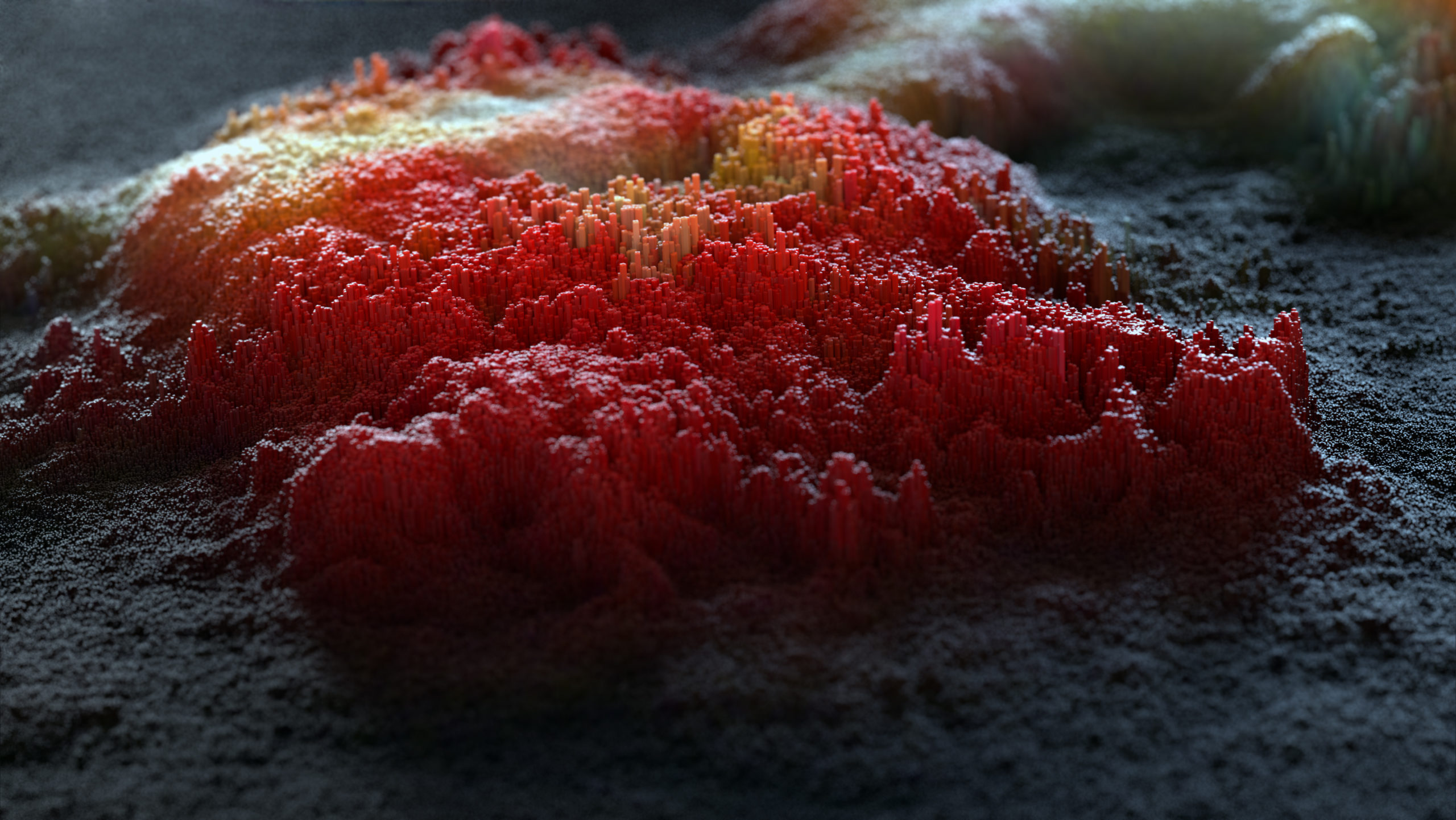 Gorgeous Renders Look Like Alien Planets Or Minecraft Worlds