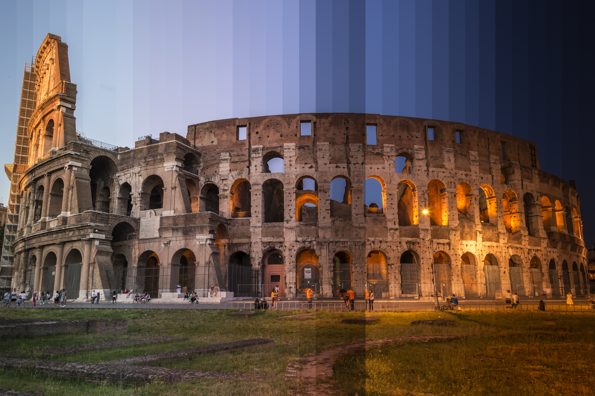 Here’s What Famous Buildings Look Like From Day To Night In One Photo