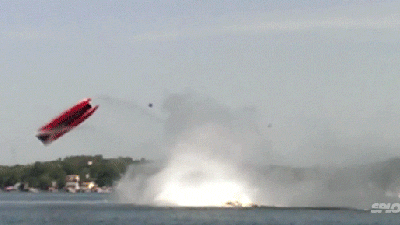Everybody Survived This Crazy Crash That Flipped A Speedboat In The Air