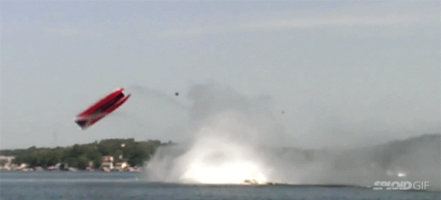 Everybody Survived This Crazy Crash That Flipped A Speedboat In The Air