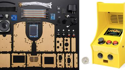 Build Your Own Adorably Tiny Arcade Cabinet With This DIY Kit