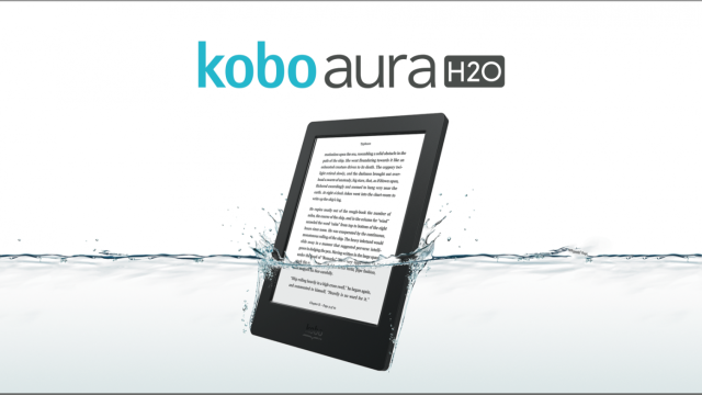 Read In The Tub? The Waterproof Kobo Aura H2O Is For You