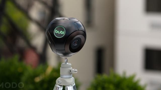 The Bublcam: Live 360-Degree Video With No Blind Spots
