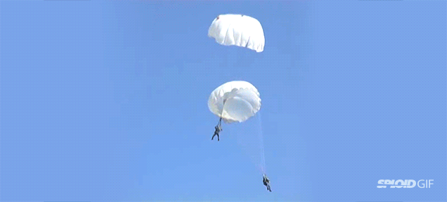 Paratroopers Miraculously Survive After Terrifying Midair Collision