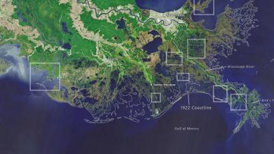 Louisiana Loses A Football Field Of Land Every Hour To The Ocean