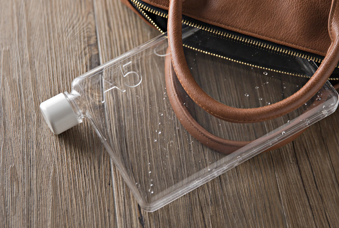 This Flat-Pack Water Bottle Can Squeeze Inside A Laptop Bag