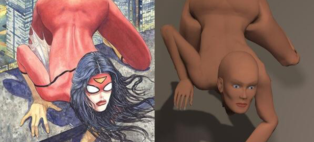 Here’s How Anatomically Impossible That Spider-Woman #1 Cover Is (NSFW?)