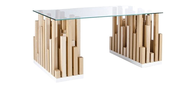 Work In The Big City From The Comfort Of Home With This Skyscraper Desk