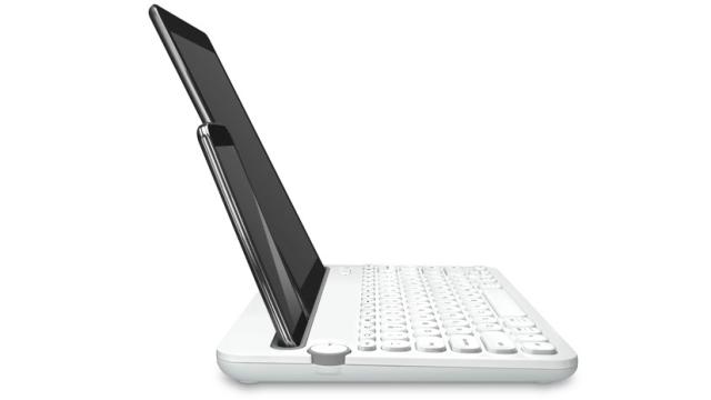Logitech’s New Bluetooth Keyboard Docks Tablet And Phone At Once