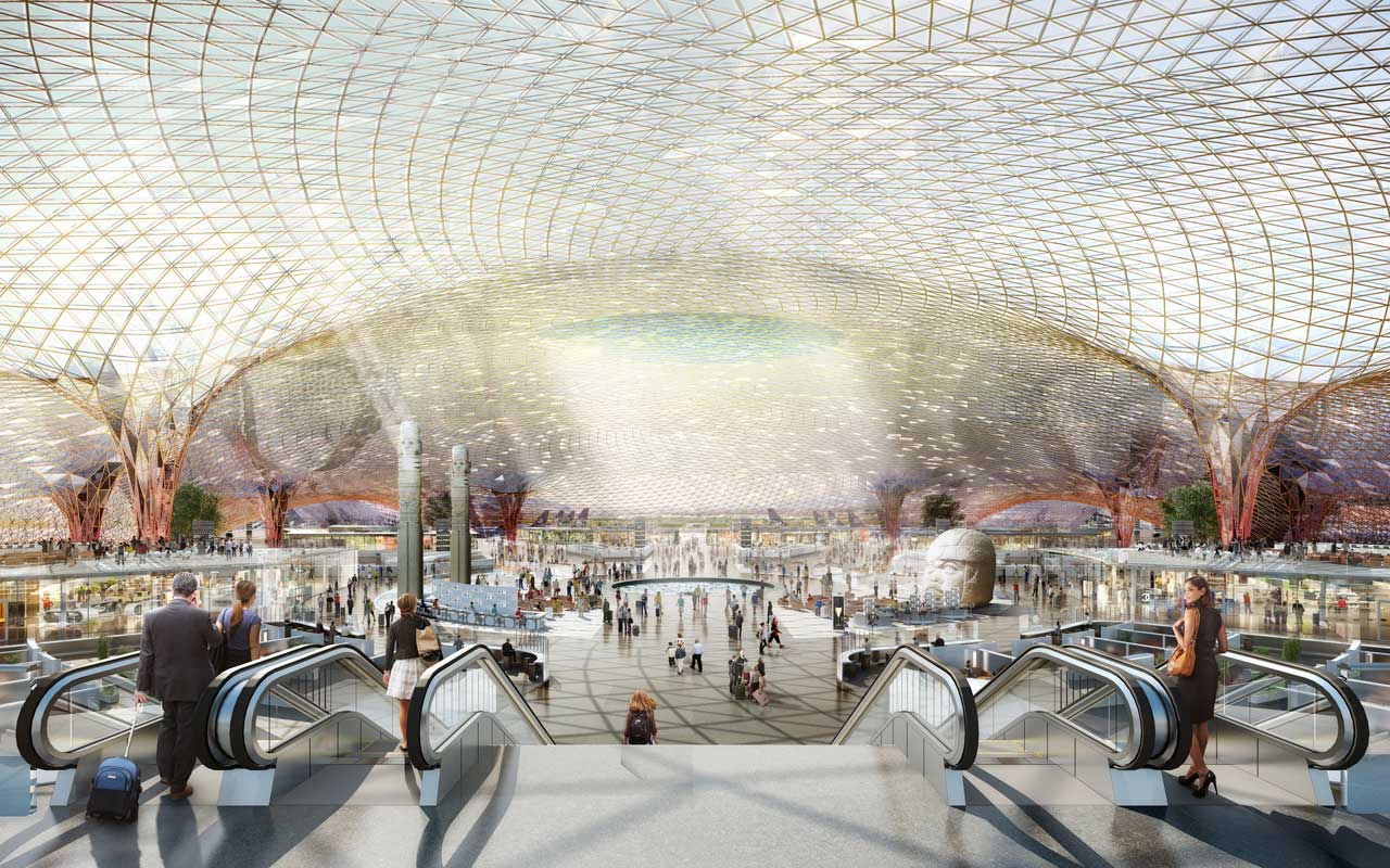 Mexico City’s New Mega-Airport Will Collect Its Own Energy And Water