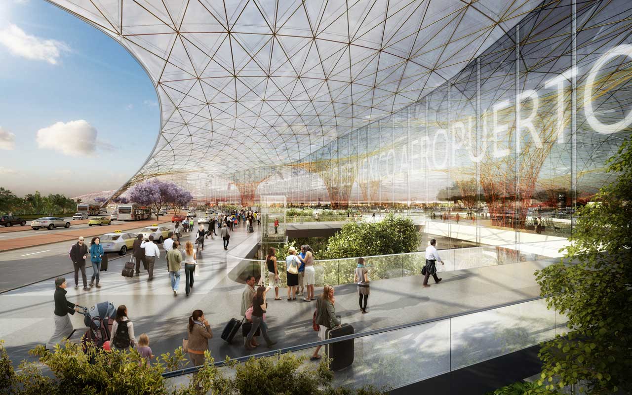 Mexico City’s New Mega-Airport Will Collect Its Own Energy And Water