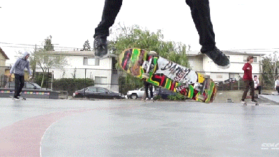 Seeing Skateboard Tricks In Slow Motion Is Like Breaking Gravity