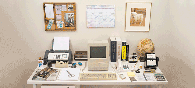 Remember When Your Desk Was Cluttered With Stuff You Actually Used?