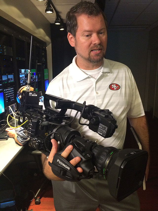 Behind The Scenes At The San Francisco 49ers’ New High Tech Stadium