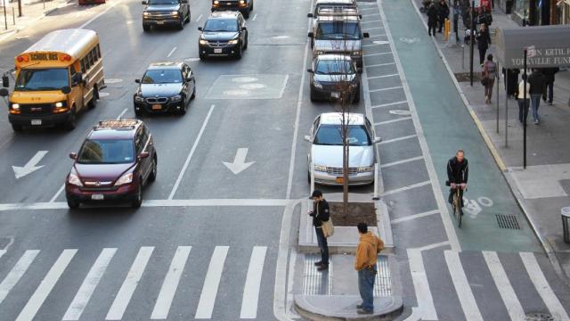 Why Bike Lanes Could Actually Be Good For Cars