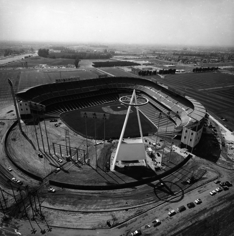 In 1966, The Angels Landed In Anaheim’s Futuristic Baseball Stadium