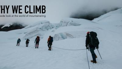 Climbing The Snowiest Mountain In The World