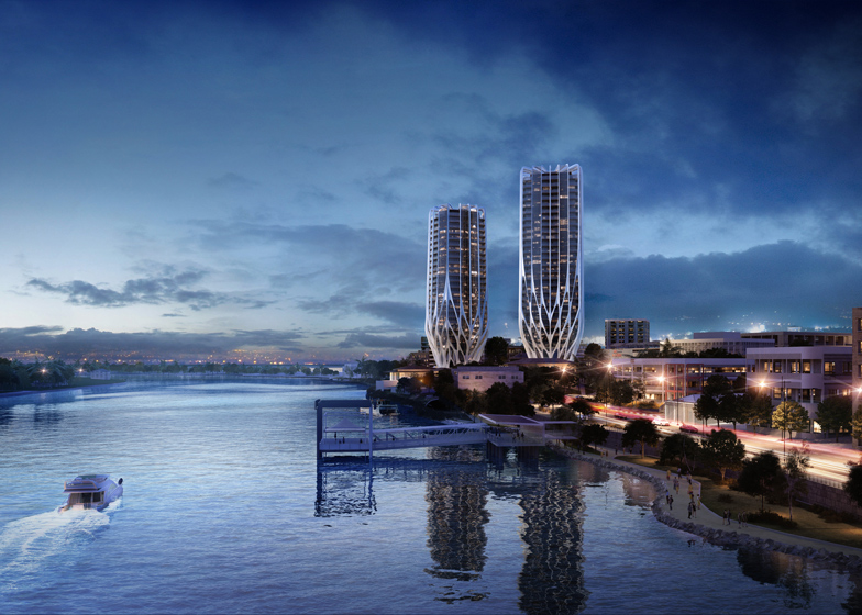 These Alien Skyscrapers Will Rest On The Site Of An Old Uranium Plant In Brisbane