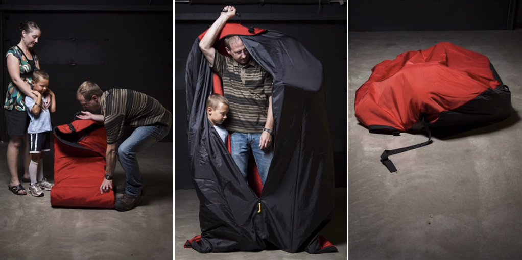 A Ballistic Sleeping Bag That Promises Protection From A Tornado