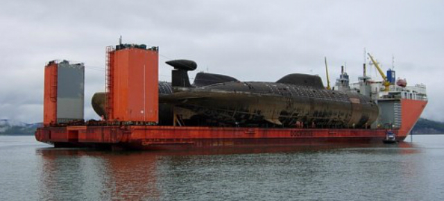 This Giant Russian Ship Is Toting Two Submarines