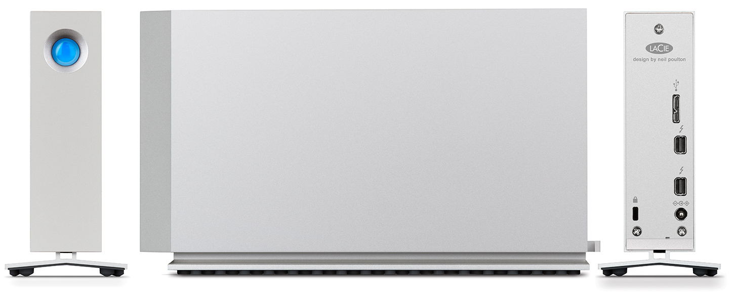 LaCie’s D2 Thunderbolt 2 Can Be Upgraded With Extra SSD Storage