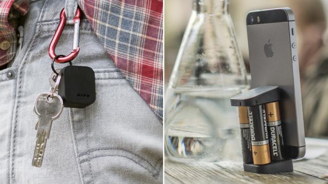 This Compact Portable Charger Revives Your Phone With Four AA Batteries