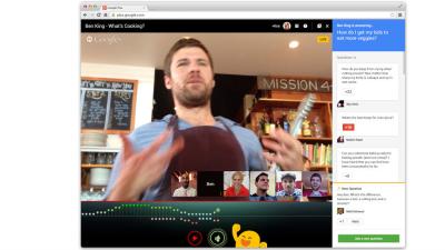 Hangouts On Air Will Now Let You Cheer Or Jeer In Real-Time