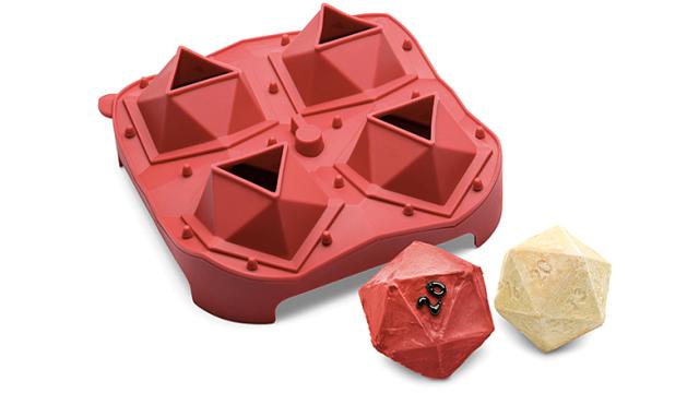 Roll A +18 Icing With This 20-Sided Die Cake Pan