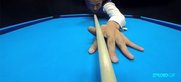 Cool Trick Billiards Shots Are Even Cooler From The Cue’s Perspective