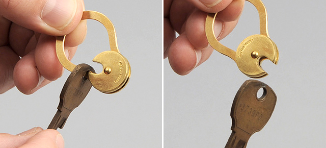 This Revolving Ring Keeps Your Keys And Saves Your Fingernails