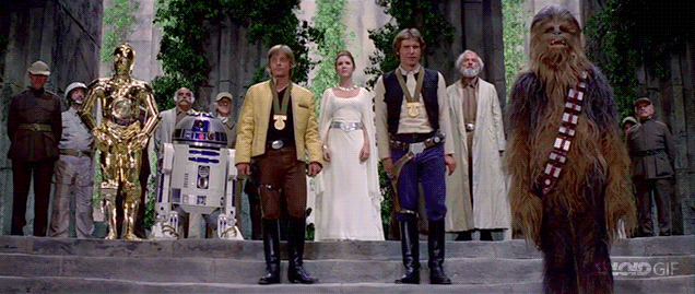 Star Wars’ Last Scene Without The Music Is Impossibly Hilarious