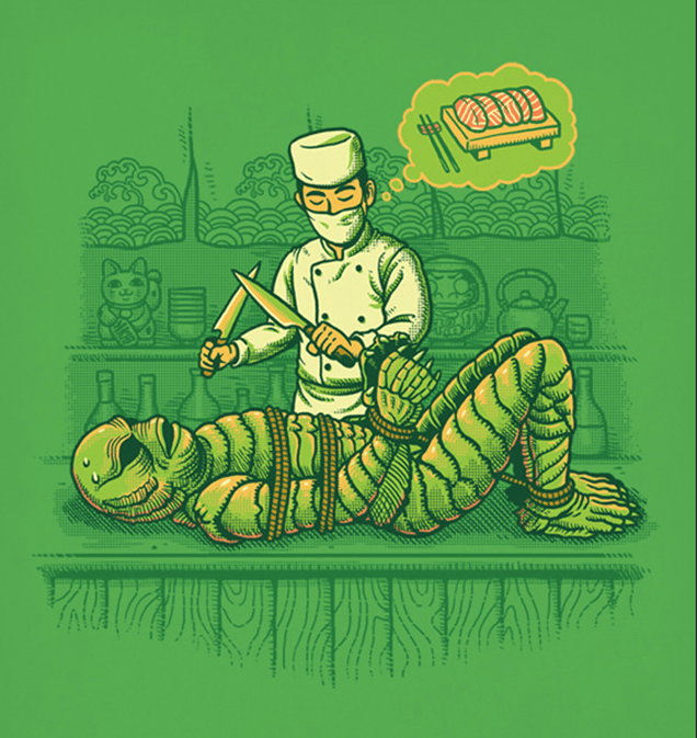 The Cool And Utterly Horrifying Pop Icon Illustrations By Ben Chen