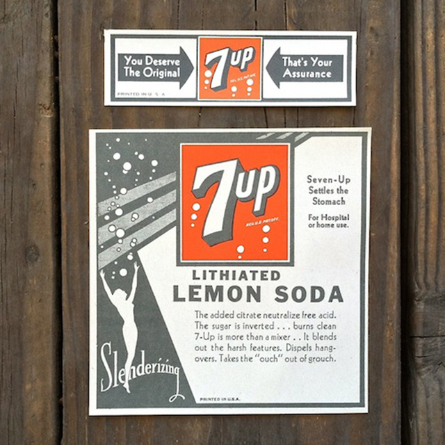 7 Up Used To Contain Lithium
