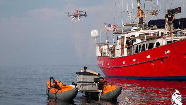 Monster Machines: This Dunkable Drone Will Suck Up Whale Snot For Science