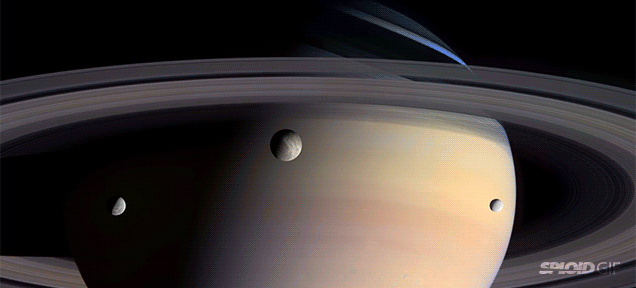 Behold The Awesome Nebulae Flybys In This New In Saturn’s Rings Teaser