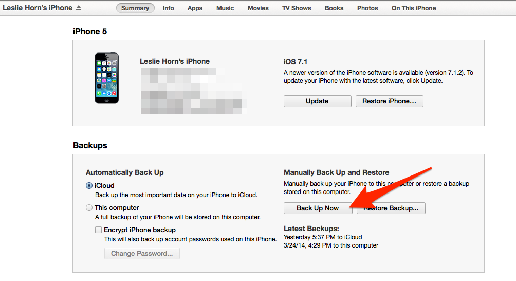 Reminder: Back Up Your Stuff Before iOS 8 Drops Tomorrow