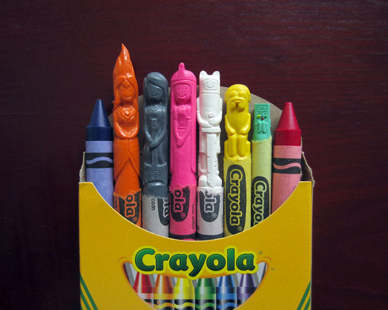I Want To Eat All These Neat Crayola Sculptures Of Famous Characters
