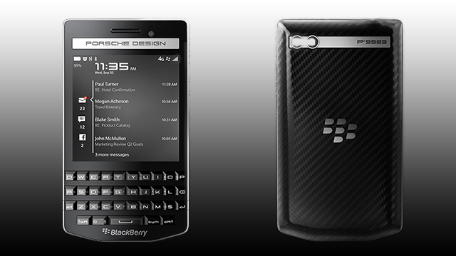 BlackBerry Reminds Us It Still Exists With New Porsche Design Phone
