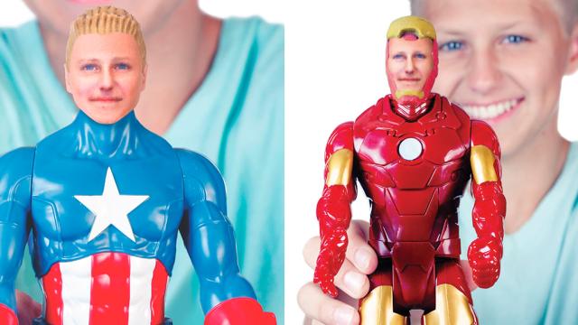 You Can Finally Personalise A Marvel Action Figure With Your Own Face