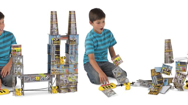 A Building Set With Fake Explosives Lets Kids Demolish Their Creations