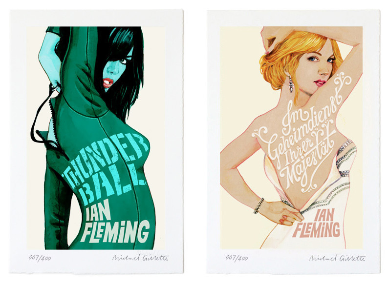Bond Girls Transformed Into Gorgeous Bond Novels Titles (Mildly NSFW)