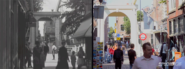 How Much A European City Has Changed In 100 Years