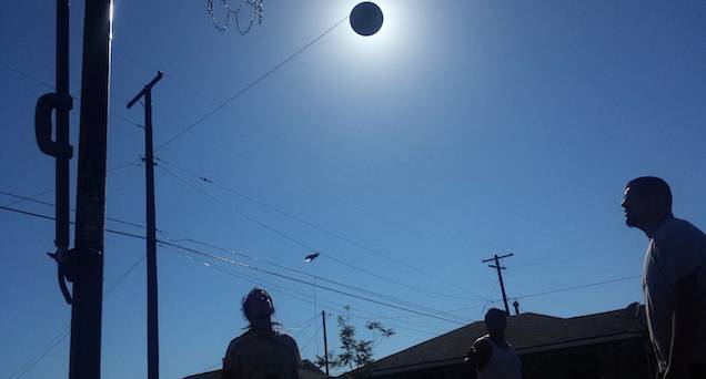 This Perfectly Timed Picture Is Not Of A Solar Eclipse