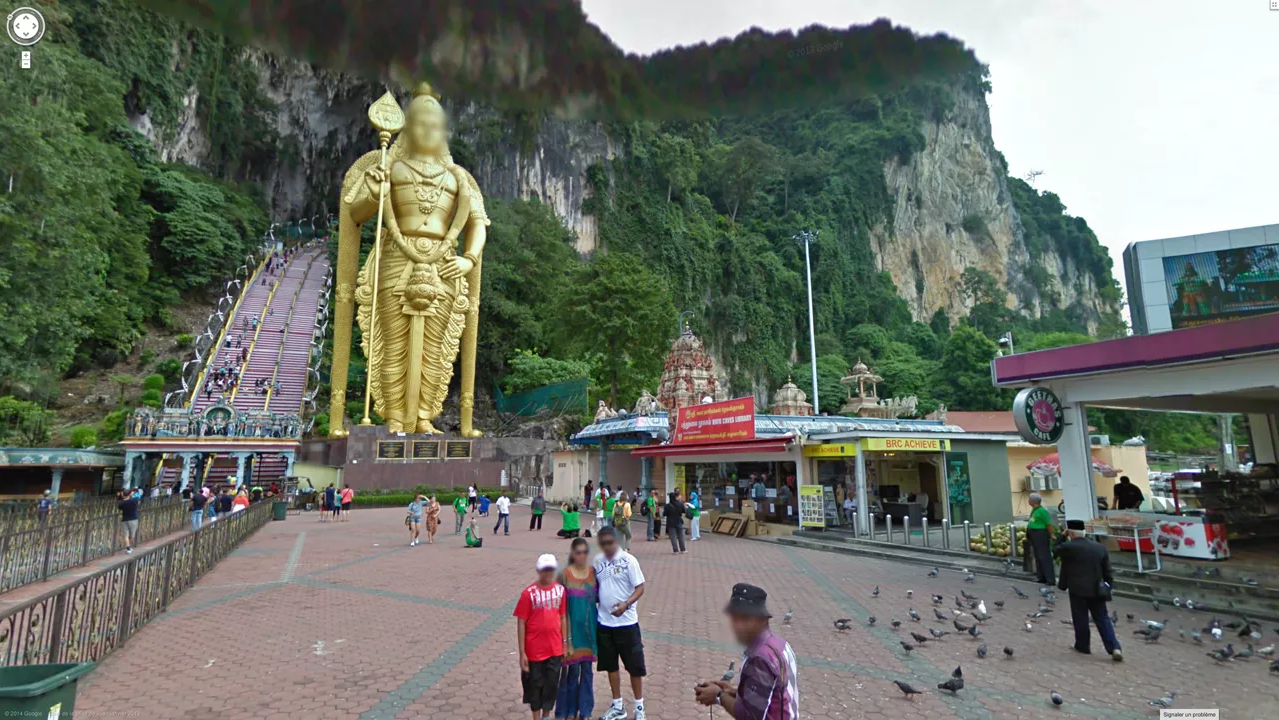 Google Street View Is Blurring The Faces Of Ancient Gods