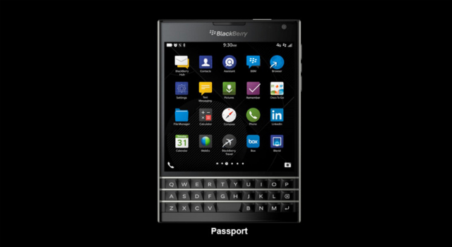 The Squarish BlackBerry Passport Smartphone Will Cost $US600