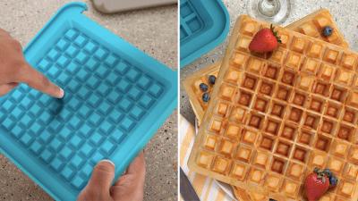 Serve An 8-Bit Breakfast With This Poke-A-Pixel Wafflemaker