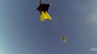 iPhone 6 Survives Crazy Drop Test From A Wingsuit 2000m Up In The Air