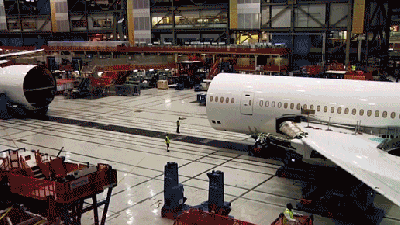 Watching A Boeing 787 Dreamliner Come Together Never Gets Old