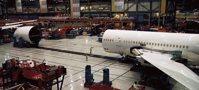 Watching A Boeing 787 Dreamliner Come Together Never Gets Old
